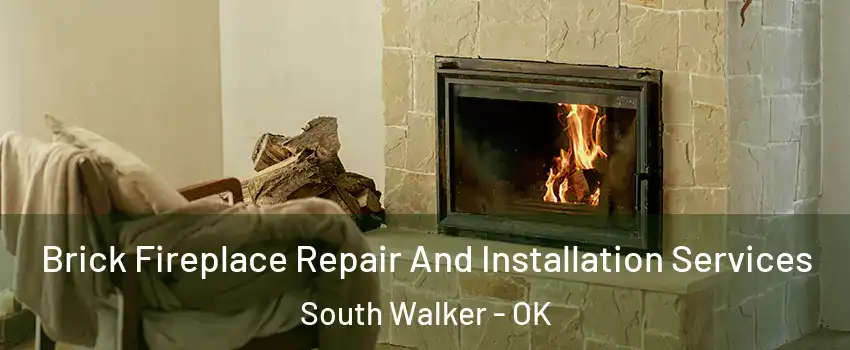 Brick Fireplace Repair And Installation Services South Walker - OK