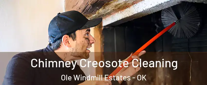 Chimney Creosote Cleaning Ole Windmill Estates - OK