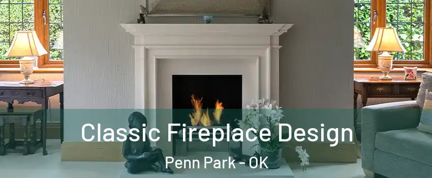 Classic Fireplace Design Penn Park - OK