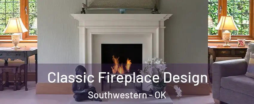 Classic Fireplace Design Southwestern - OK