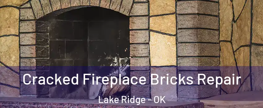 Cracked Fireplace Bricks Repair Lake Ridge - OK