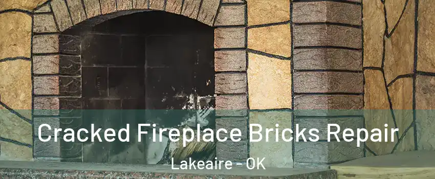 Cracked Fireplace Bricks Repair Lakeaire - OK