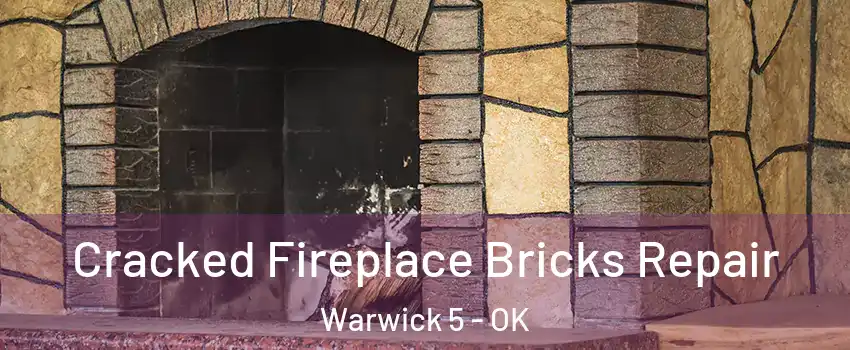 Cracked Fireplace Bricks Repair Warwick 5 - OK