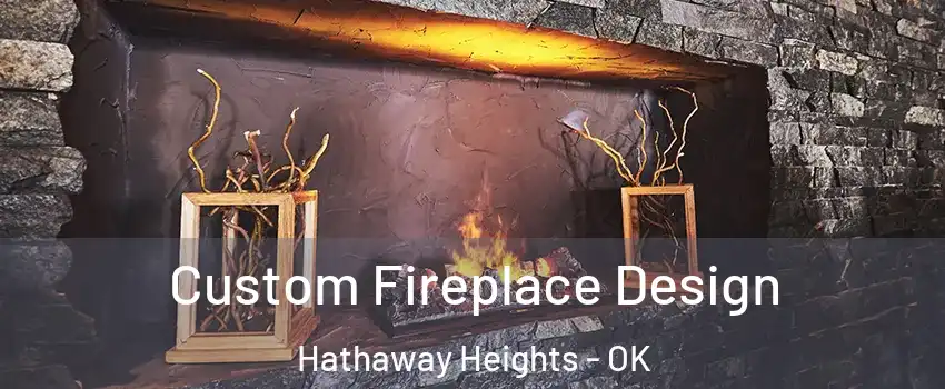 Custom Fireplace Design Hathaway Heights - OK