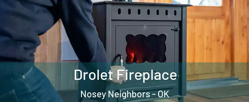 Drolet Fireplace Nosey Neighbors - OK