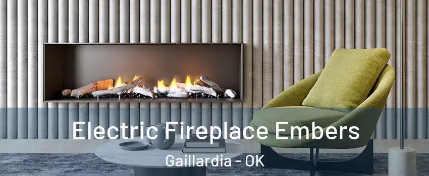 Electric Fireplace Embers Gaillardia - OK