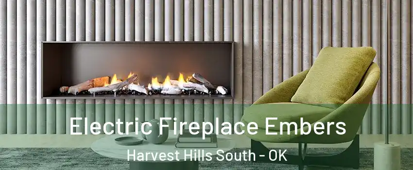 Electric Fireplace Embers Harvest Hills South - OK