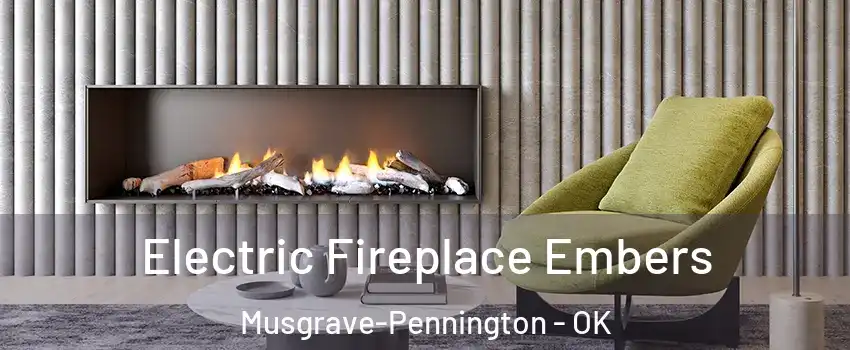 Electric Fireplace Embers Musgrave-Pennington - OK