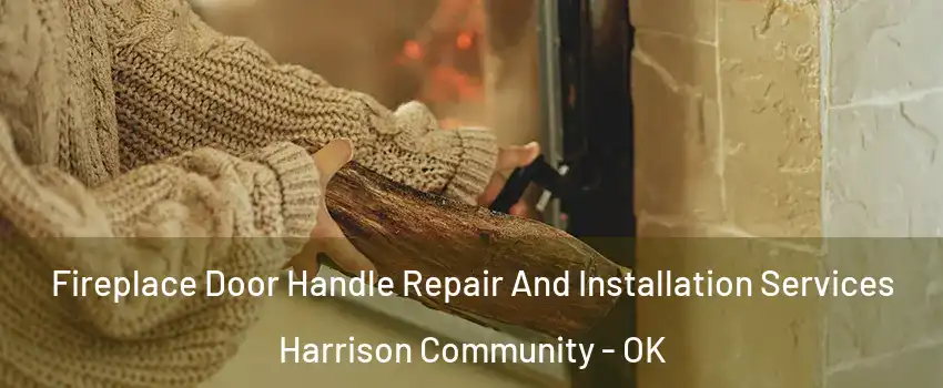 Fireplace Door Handle Repair And Installation Services Harrison Community - OK