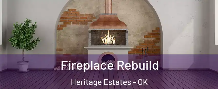 Fireplace Rebuild Heritage Estates - OK