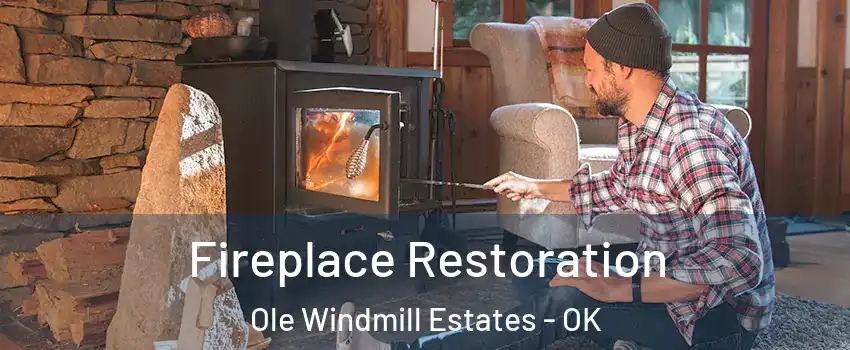 Fireplace Restoration Ole Windmill Estates - OK