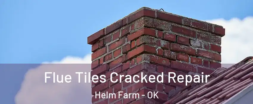 Flue Tiles Cracked Repair Helm Farm - OK