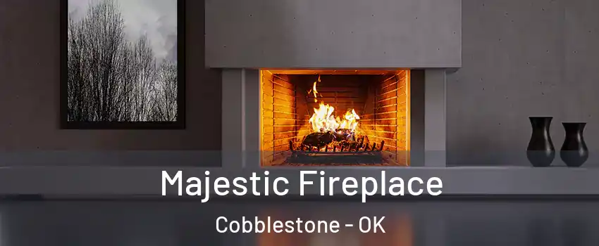 Majestic Fireplace Cobblestone - OK