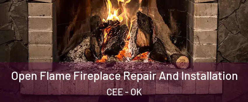 Open Flame Fireplace Repair And Installation CEE - OK