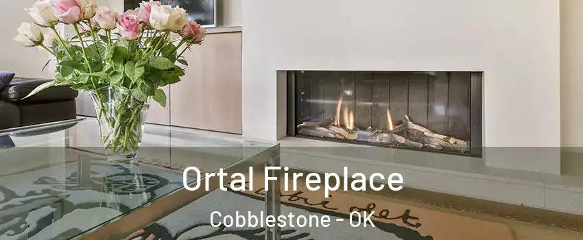 Ortal Fireplace Cobblestone - OK