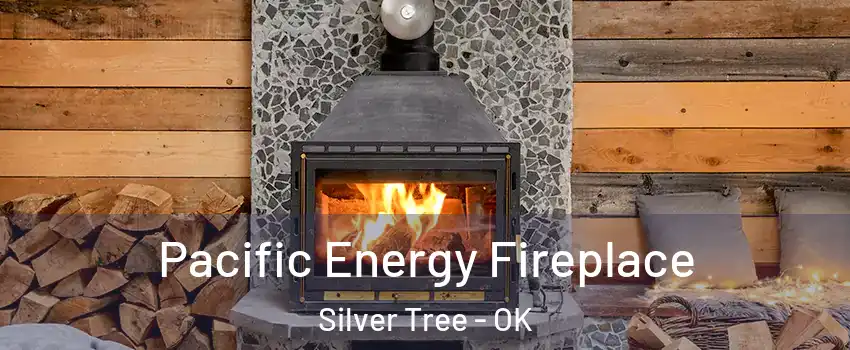 Pacific Energy Fireplace Silver Tree - OK