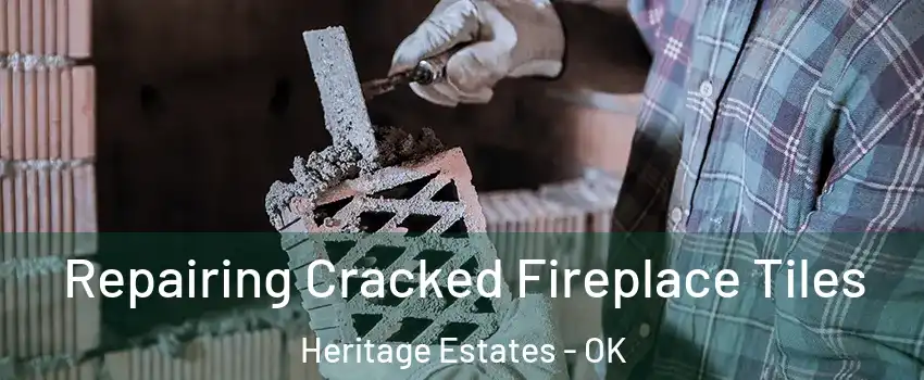 Repairing Cracked Fireplace Tiles Heritage Estates - OK