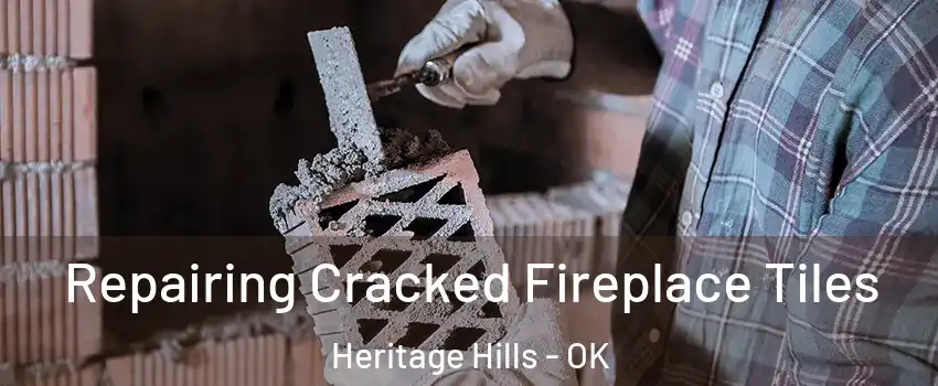 Repairing Cracked Fireplace Tiles Heritage Hills - OK