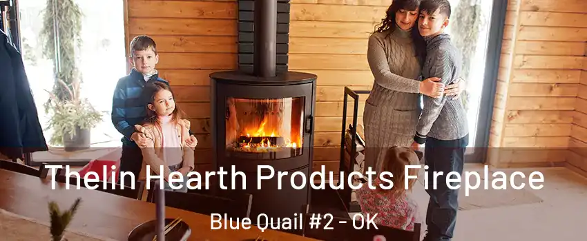 Thelin Hearth Products Fireplace Blue Quail #2 - OK